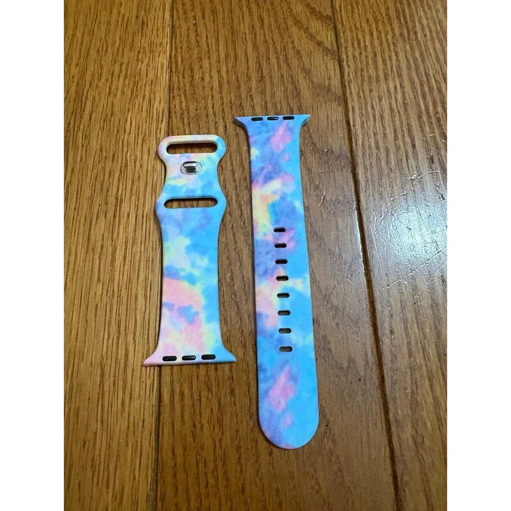 Marble Texture Watch Bands Compatible with Apple‎ Watch,Adjustable Purple Marble
